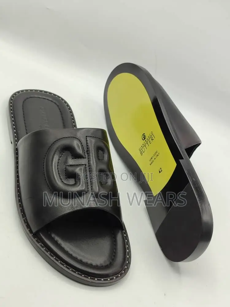 Original Italian Butteri Leather Slipers