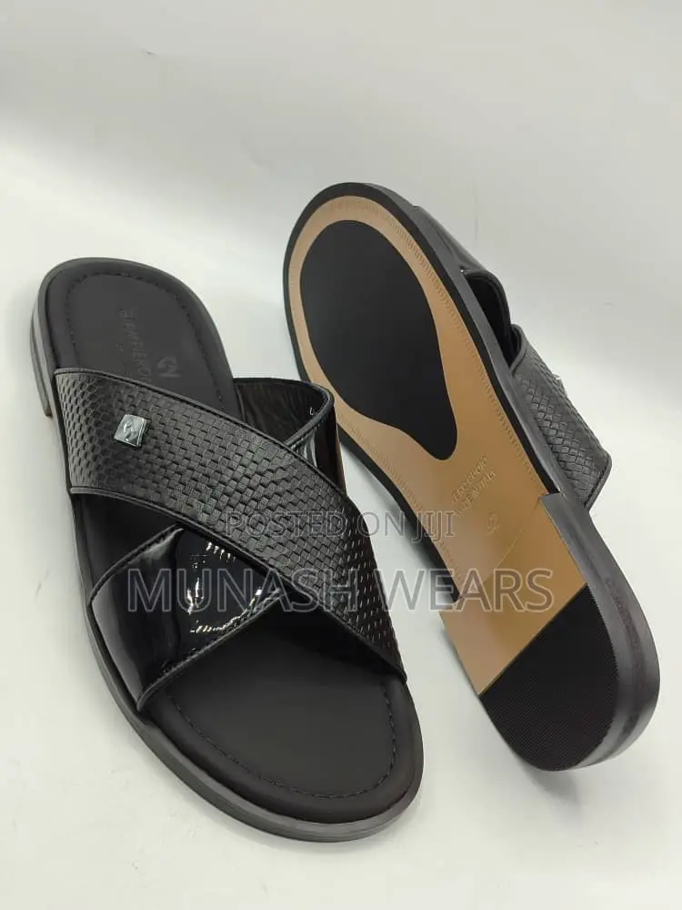 Original Italian Butteri Leather Slipers
