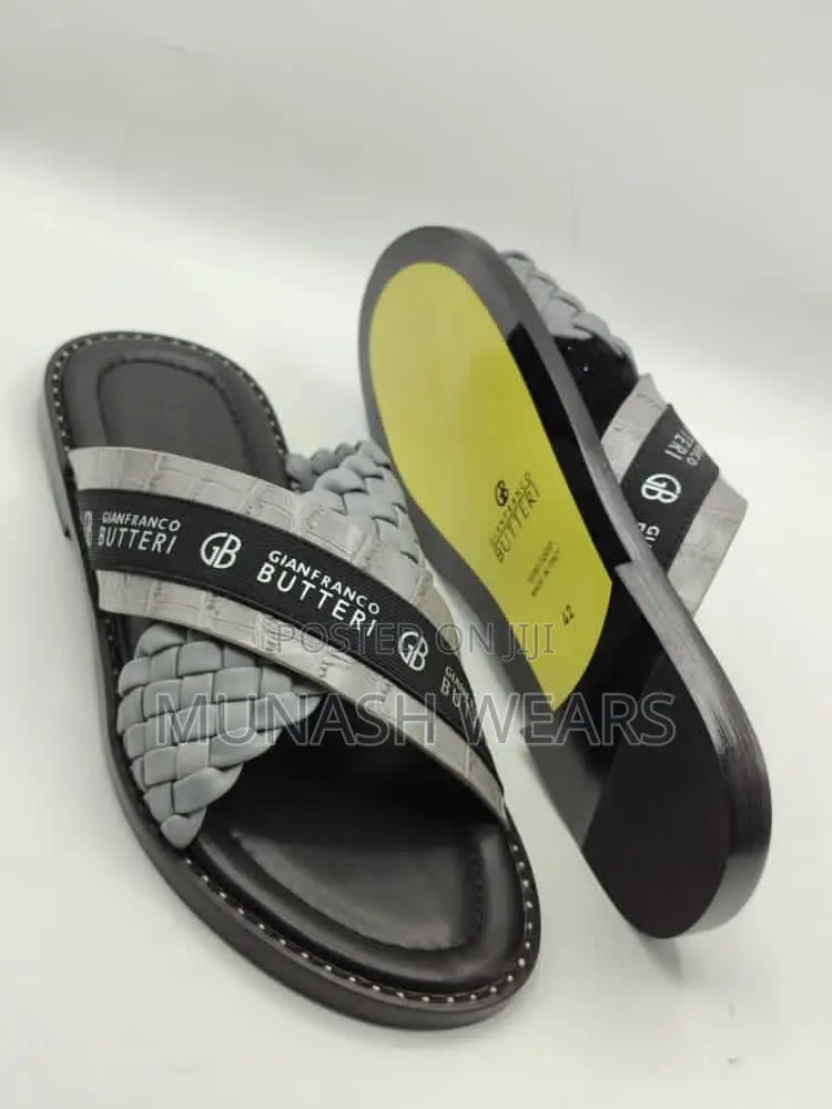 Original Italian Butteri Leather Slipers