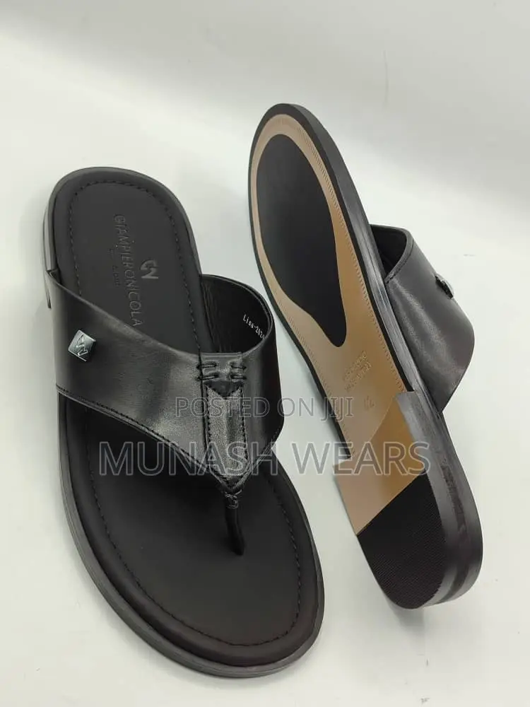 Original Italian Butteri Leather Slipers