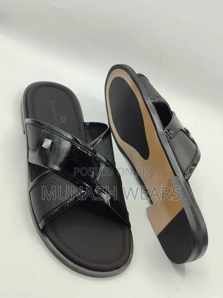 Original Italian Butteri Leather Slipers