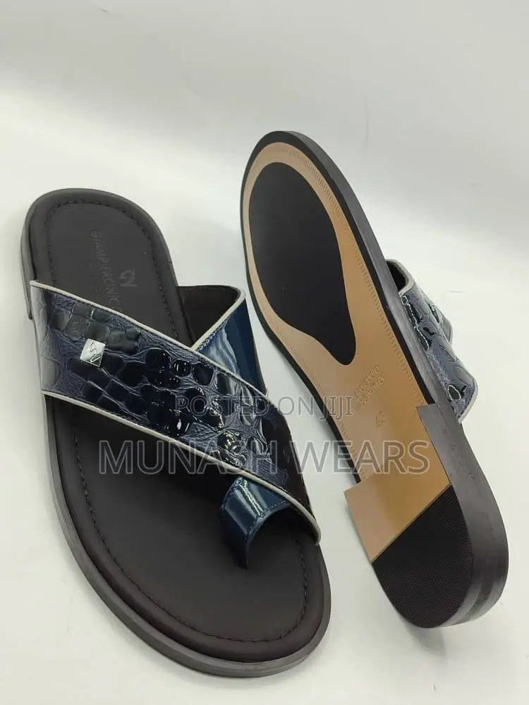 Original Italian Butteri Leather Slipers