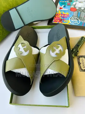 Gucci Leather Slipers