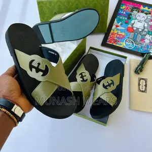 Gucci Leather Slipers