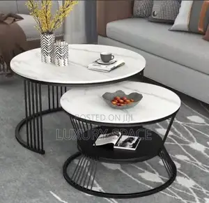 Unique Marble Center Table Set