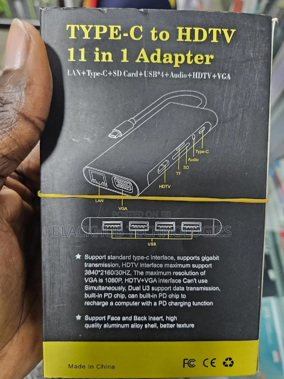 Type-C 11 in 1 Dock Station for Macbook and Laptop