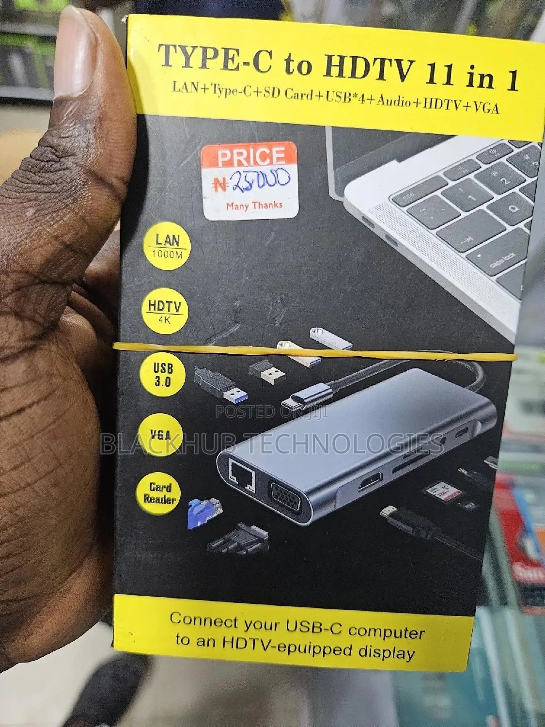 Type-C 11 in 1 Dock Station for Macbook and Laptop