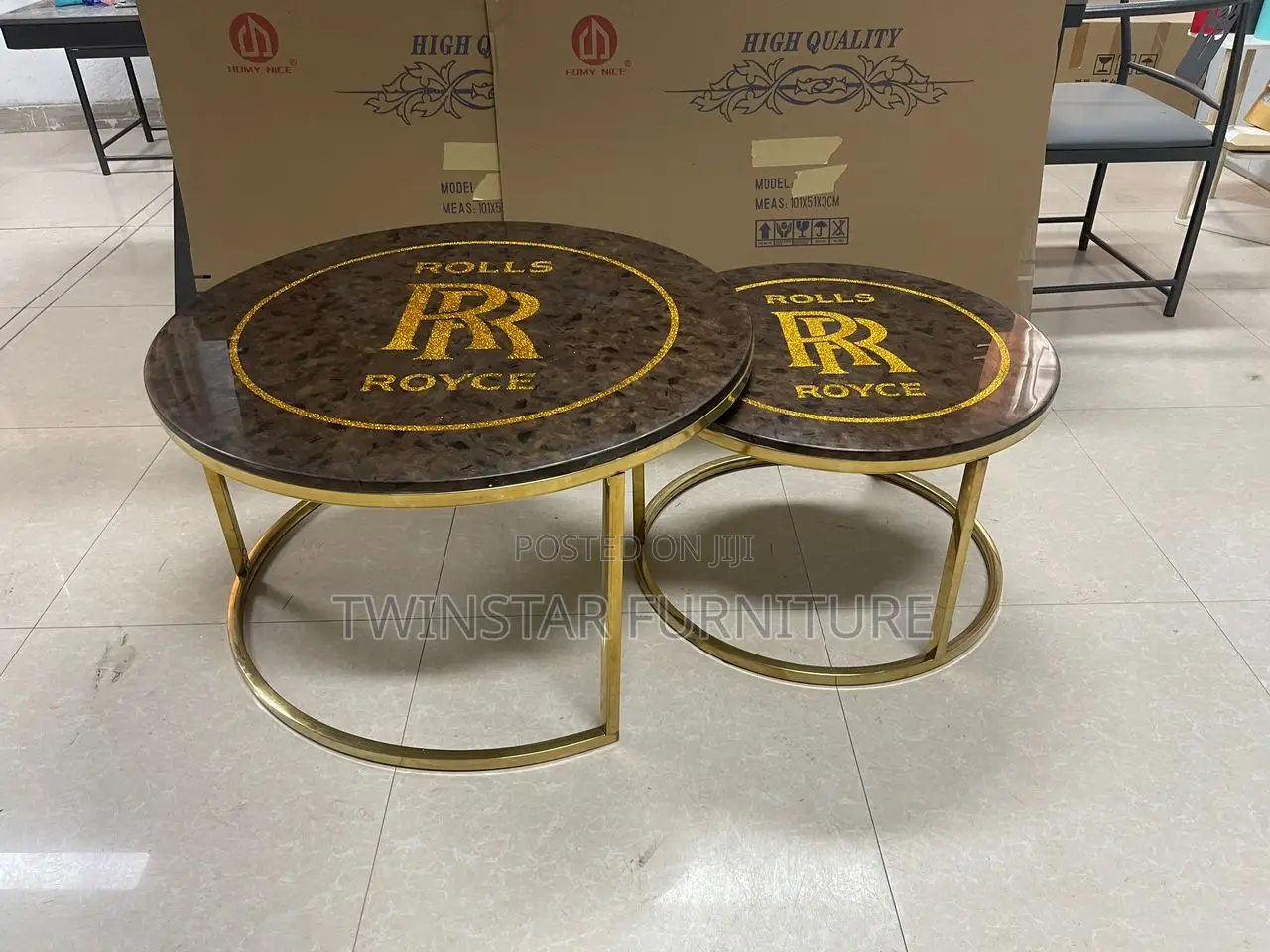 New Modern Designed Marble Top Centre Table