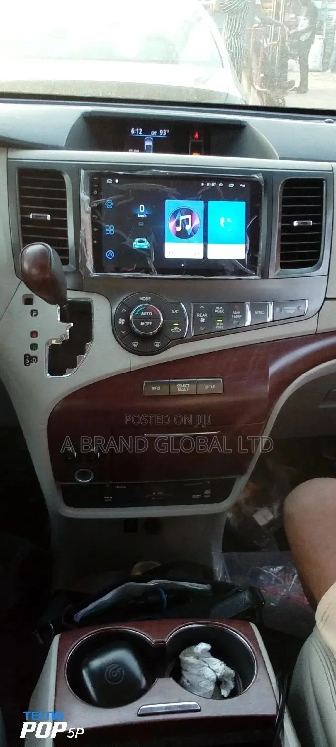 2012-2015 Toyota Sienna Android Navigation System