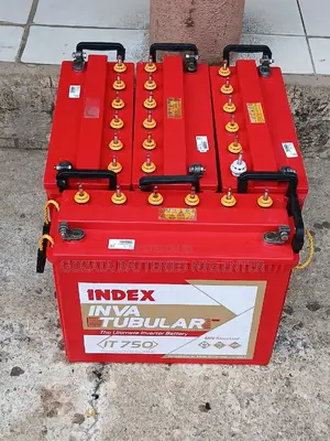 Fairly Used INDEX 200AH Tubular Solar Battery 4units