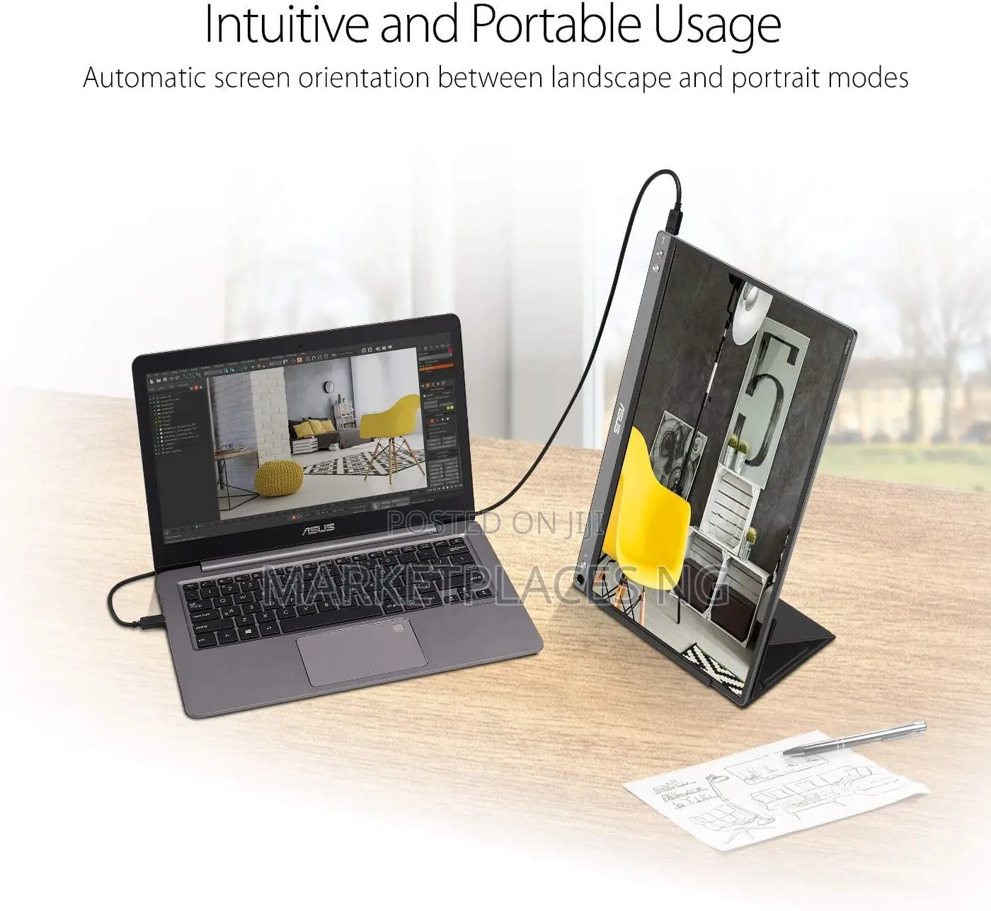 Asus Mb16a Type C Portable Monitor