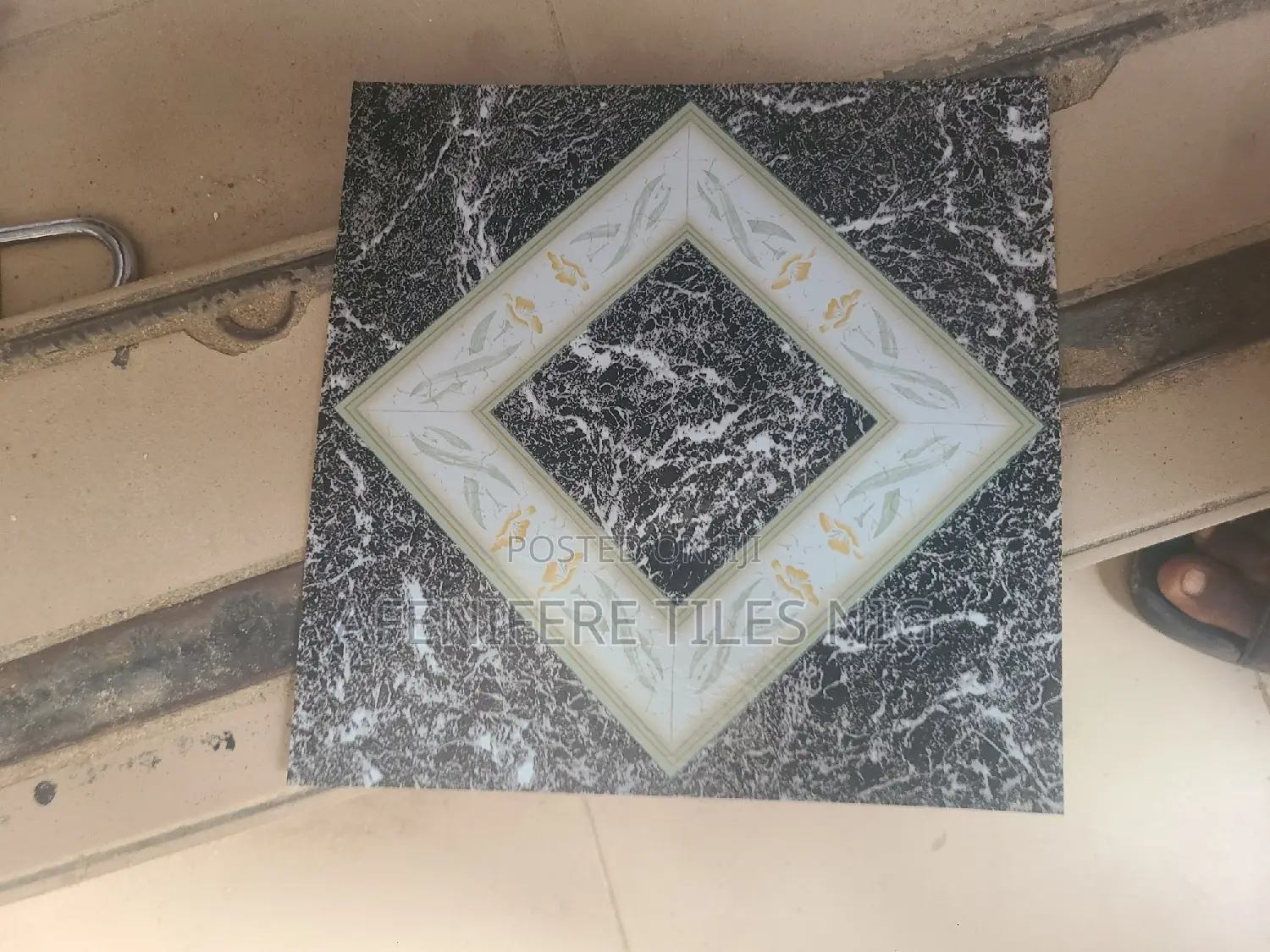 Vinyl Rubber Floor Tiles 300x300