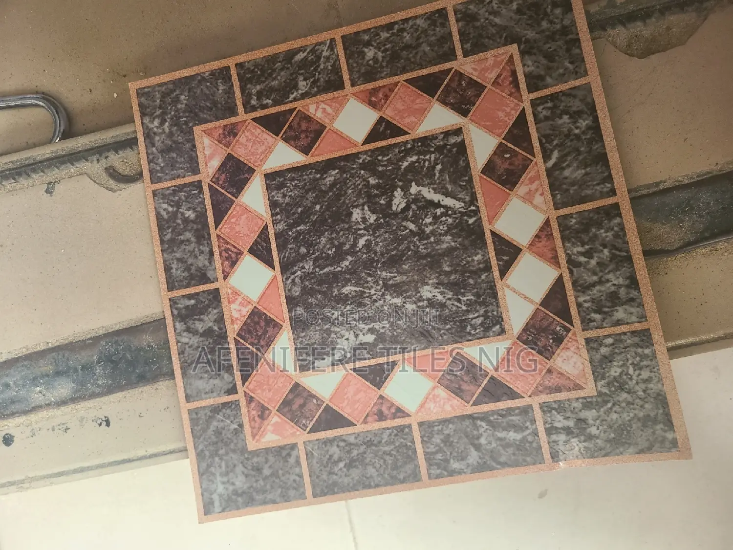 Vinyl Rubber Floor Tiles 300x300