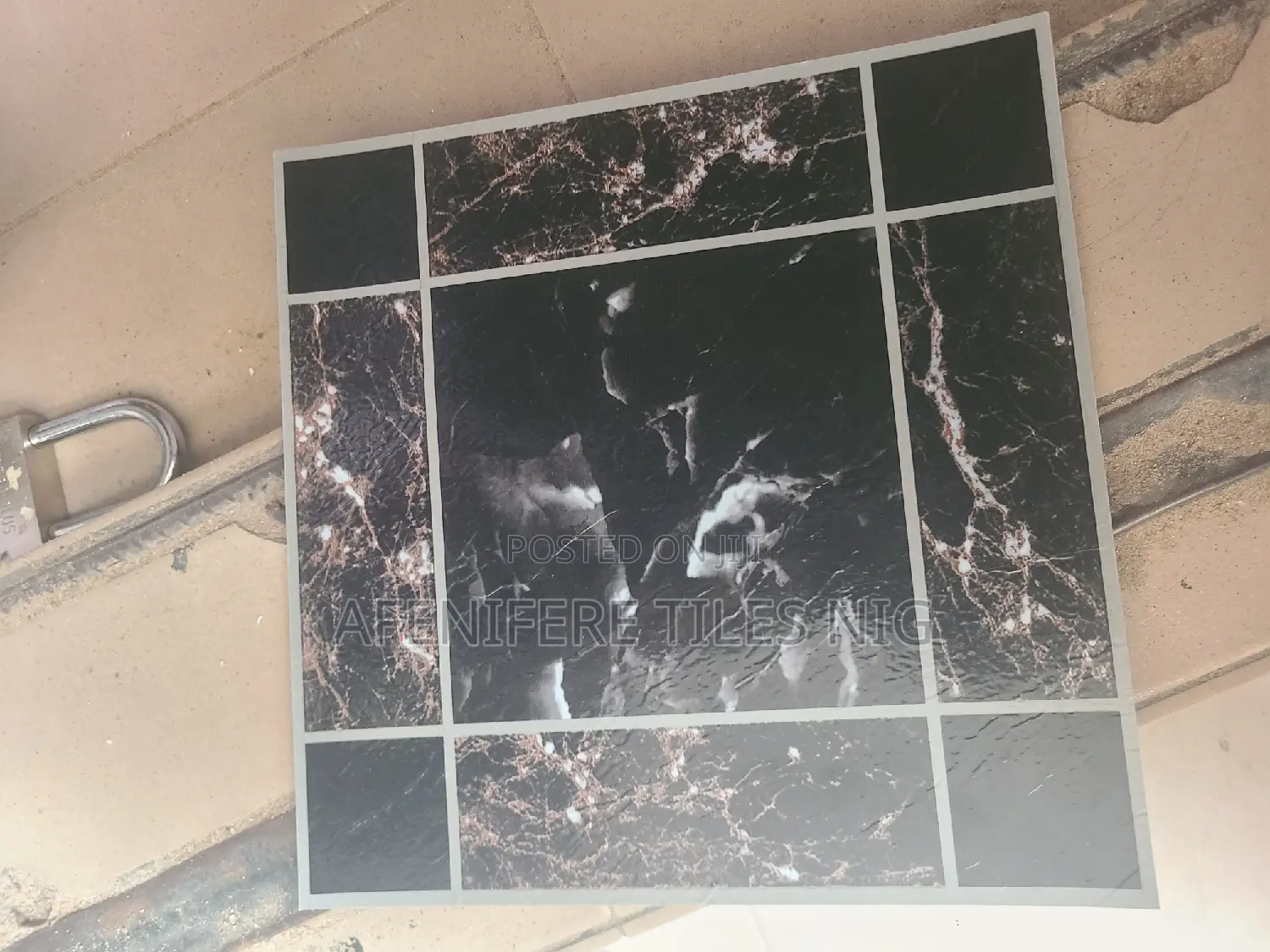 Vinyl Rubber Floor Tiles 300x300