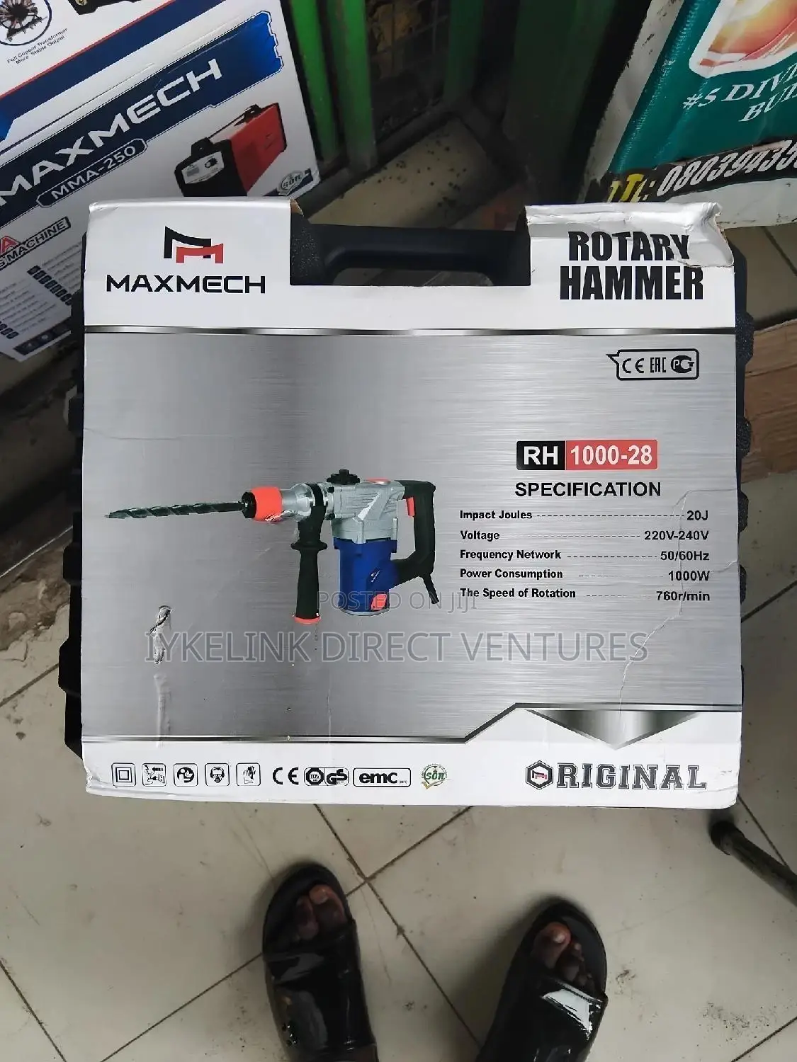 Rotary Hammer Maxmech 1000a