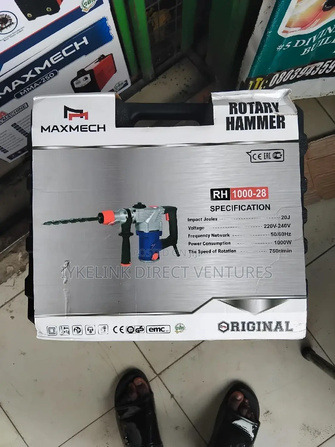 Rotary Hammer Maxmech 1000a