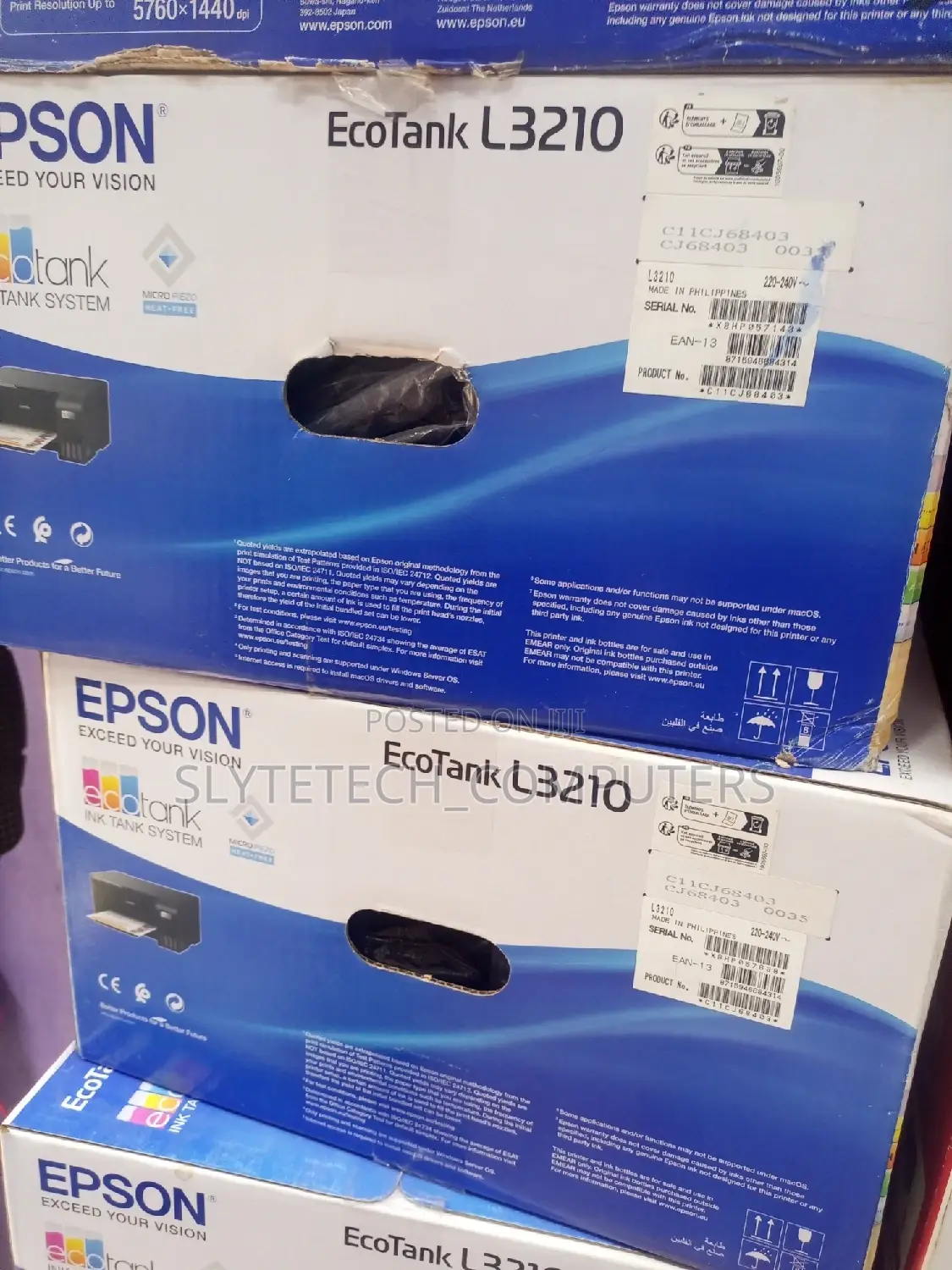 Epson L3210 Ecotank Printer