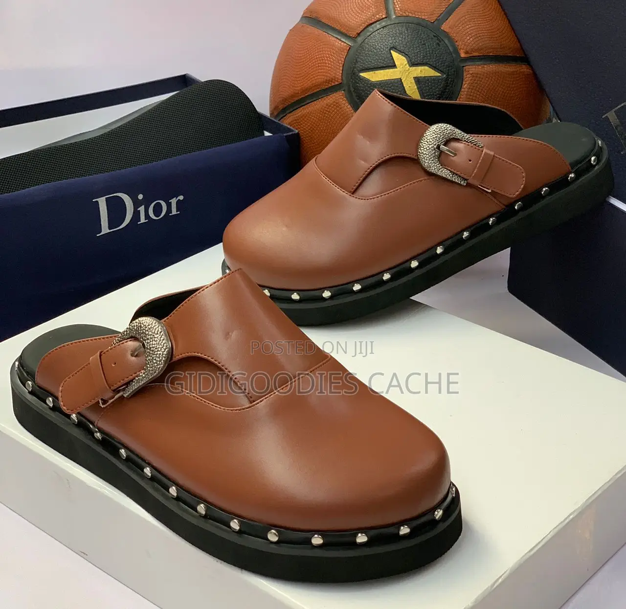 Dior Mules Black/Brown
