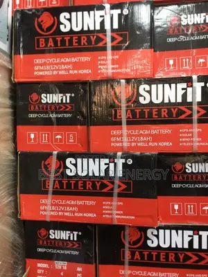 Sunfit Dry Cell Battery 18a/12v