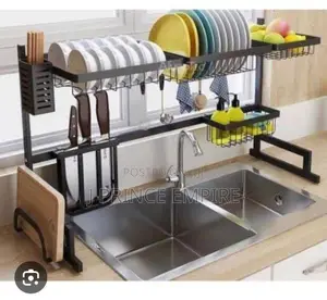 Luxury Over the Sink Dish Drainer 85cm