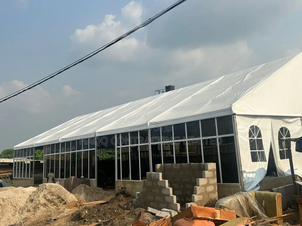Auditorium Tent Construction, Quality, Wind Resistant
