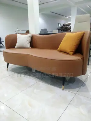 Grey/Brown/Black Office Sofa