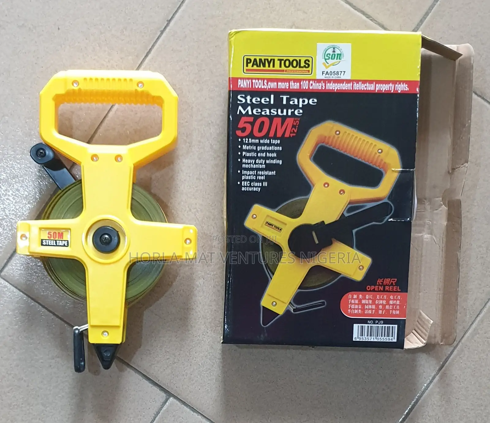 Panyi Measurig Steel Tape (50m)