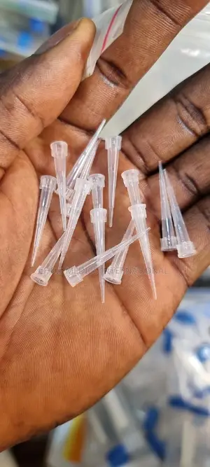 White Tips for Micropipette