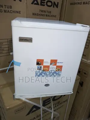 50 Litres Single Door Fridge (BCD-55A) - Skyrun > White.