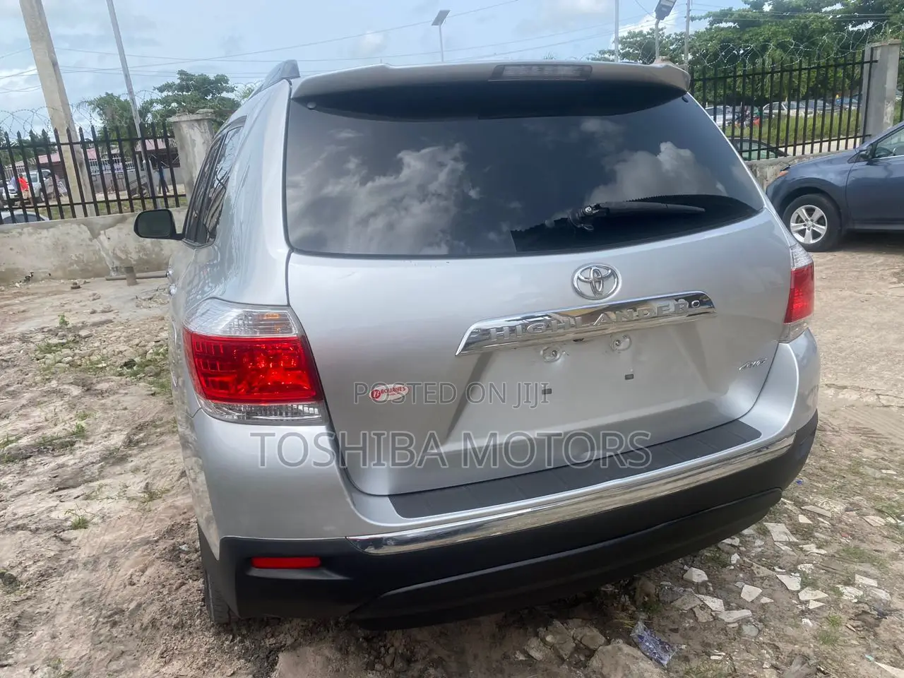Toyota Highlander Limited 2012 Silver