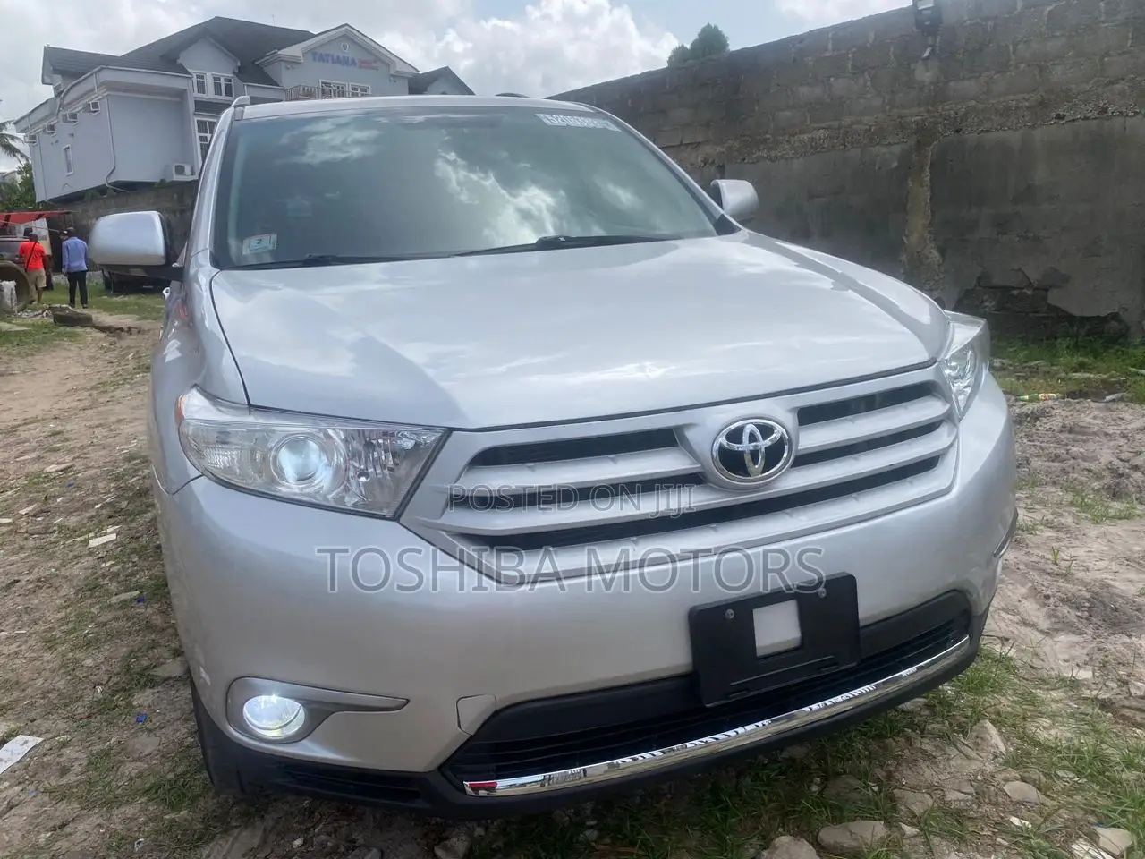 Toyota Highlander Limited 2012 Silver