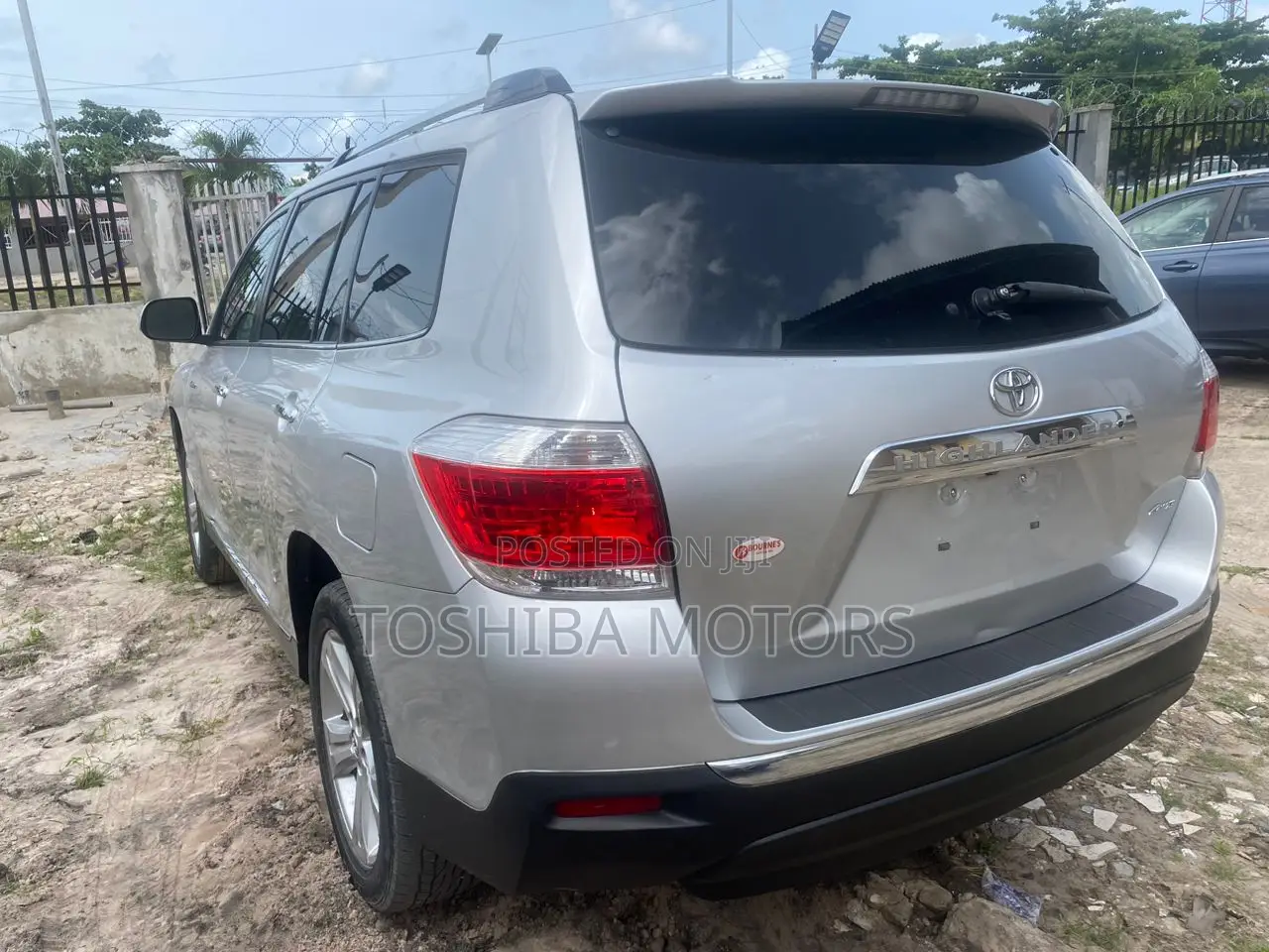 Toyota Highlander Limited 2012 Silver