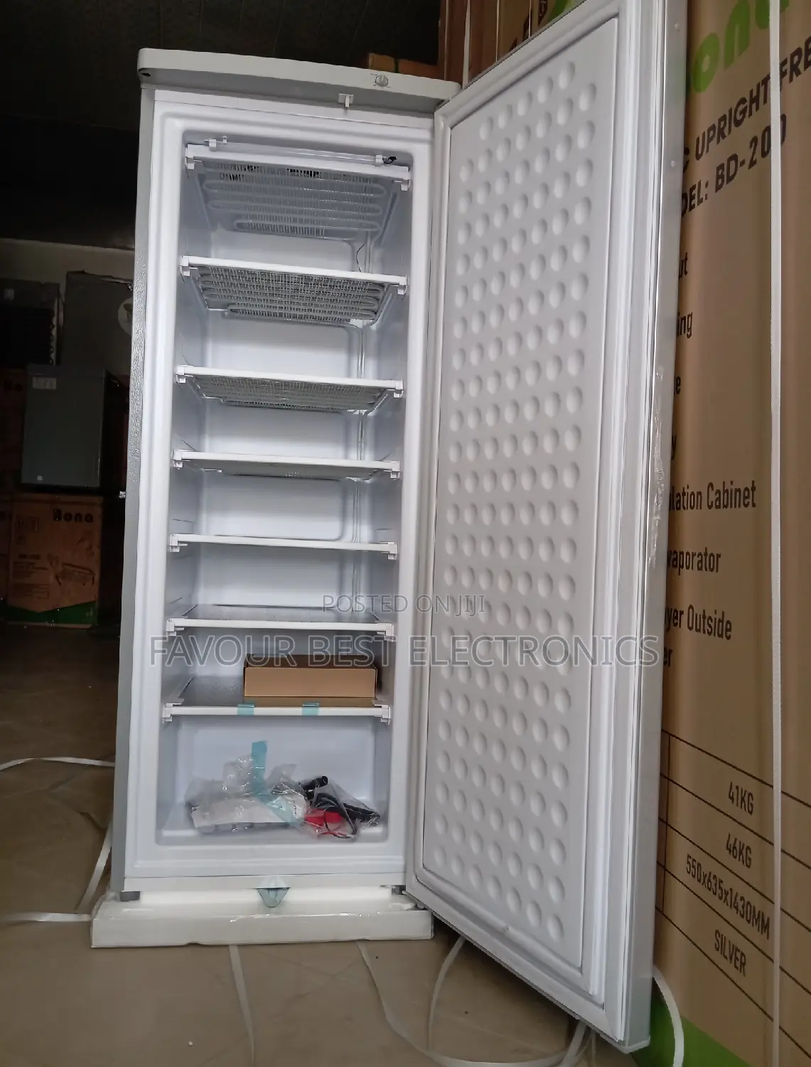 New Bona Solar Upright Freezer (7 Steps) Fast Freezing
