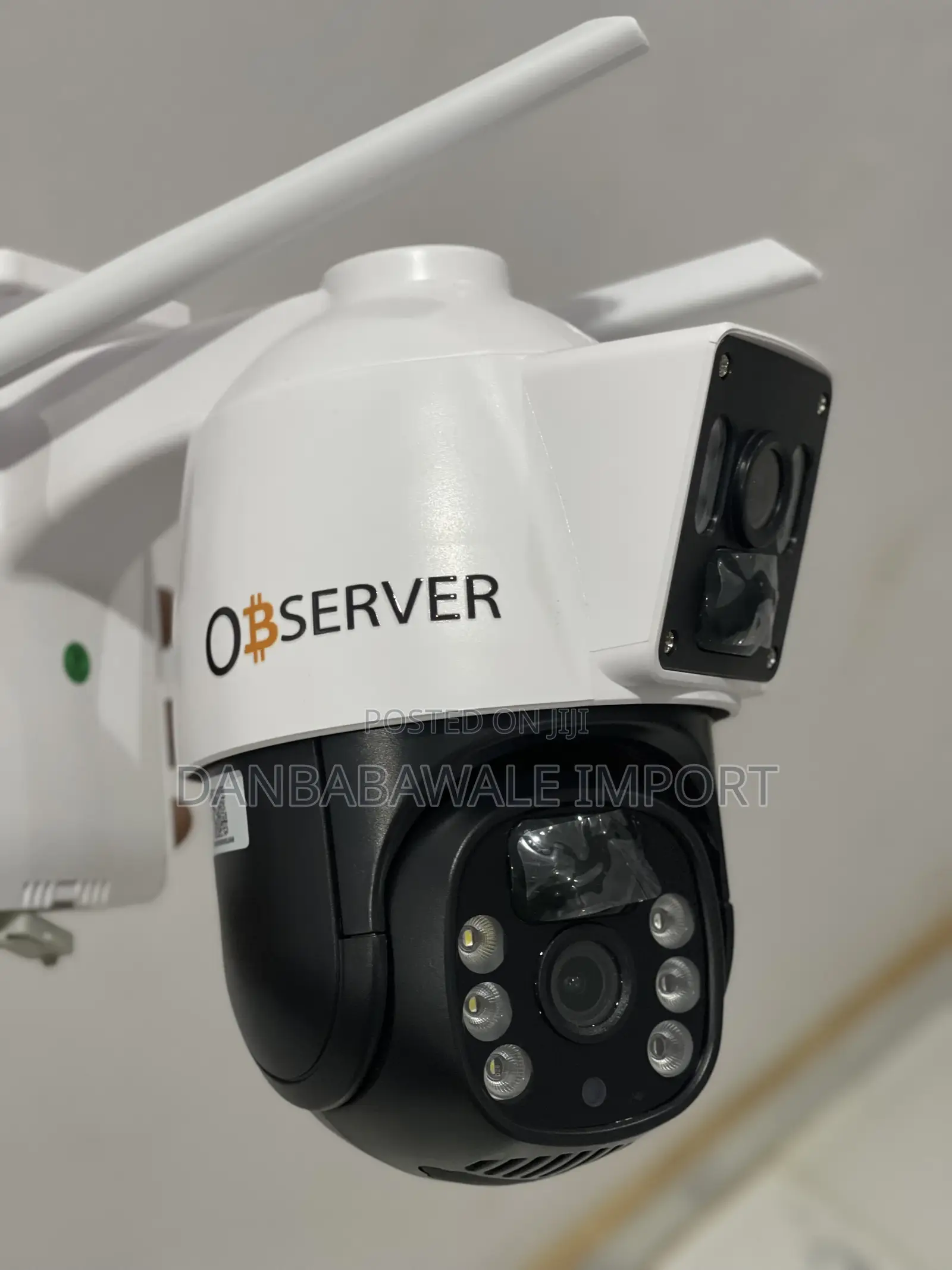 Observer Dual Lens Ultra HD Solar CCTV 4g Camera