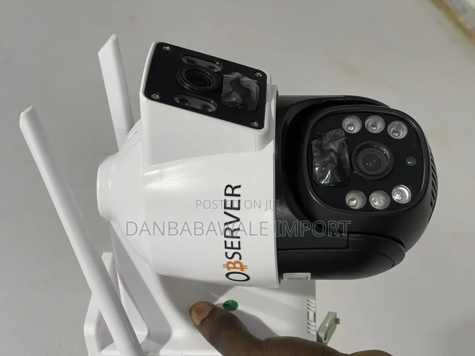 Observer Dual Lens Ultra HD Solar CCTV 4g Camera