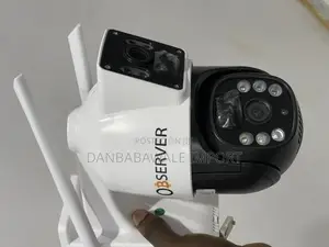 Observer Dual Lens Ultra HD Solar CCTV 4g Camera