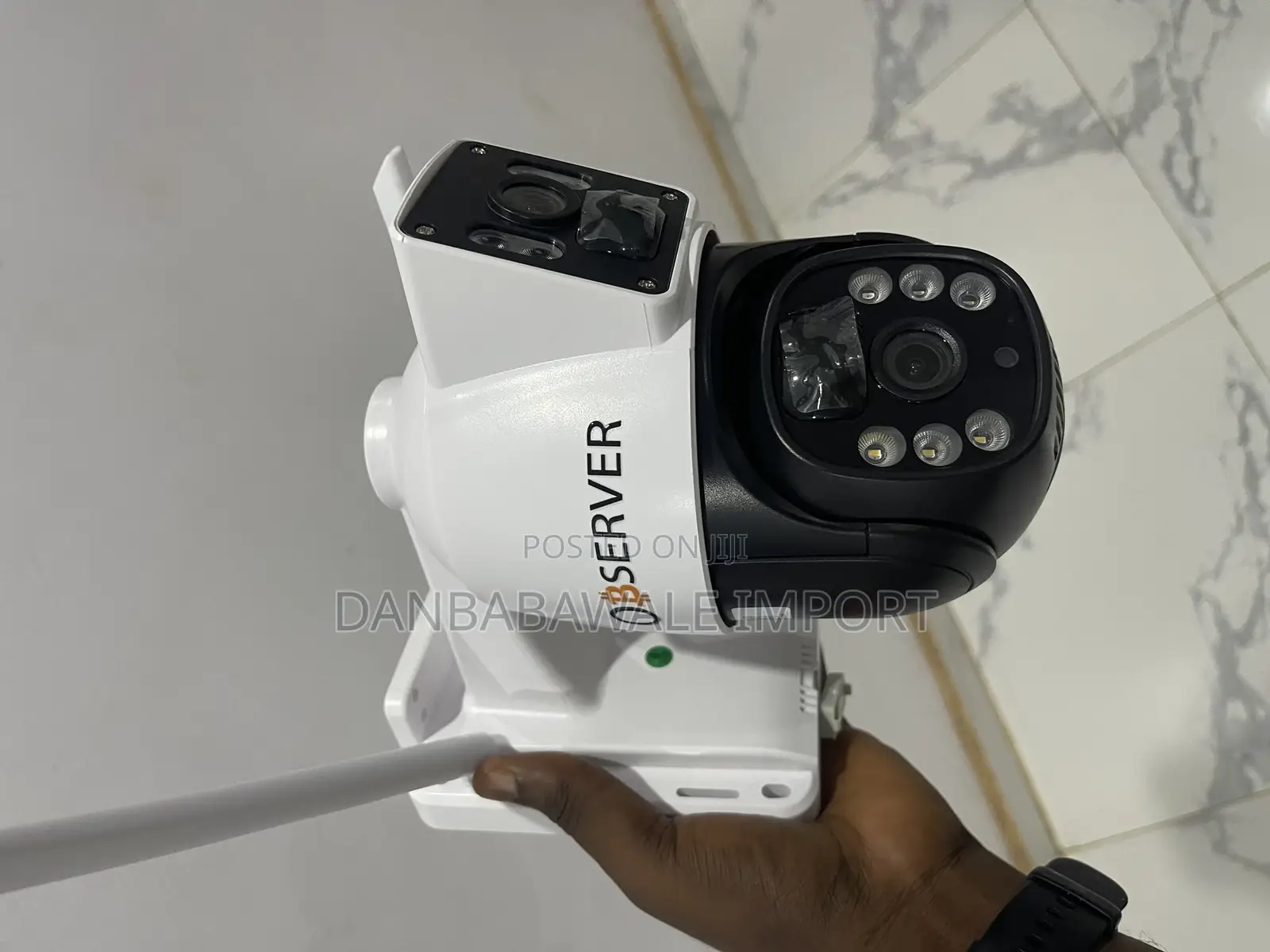 Observer Dual Lens Ultra HD Solar CCTV 4g Camera