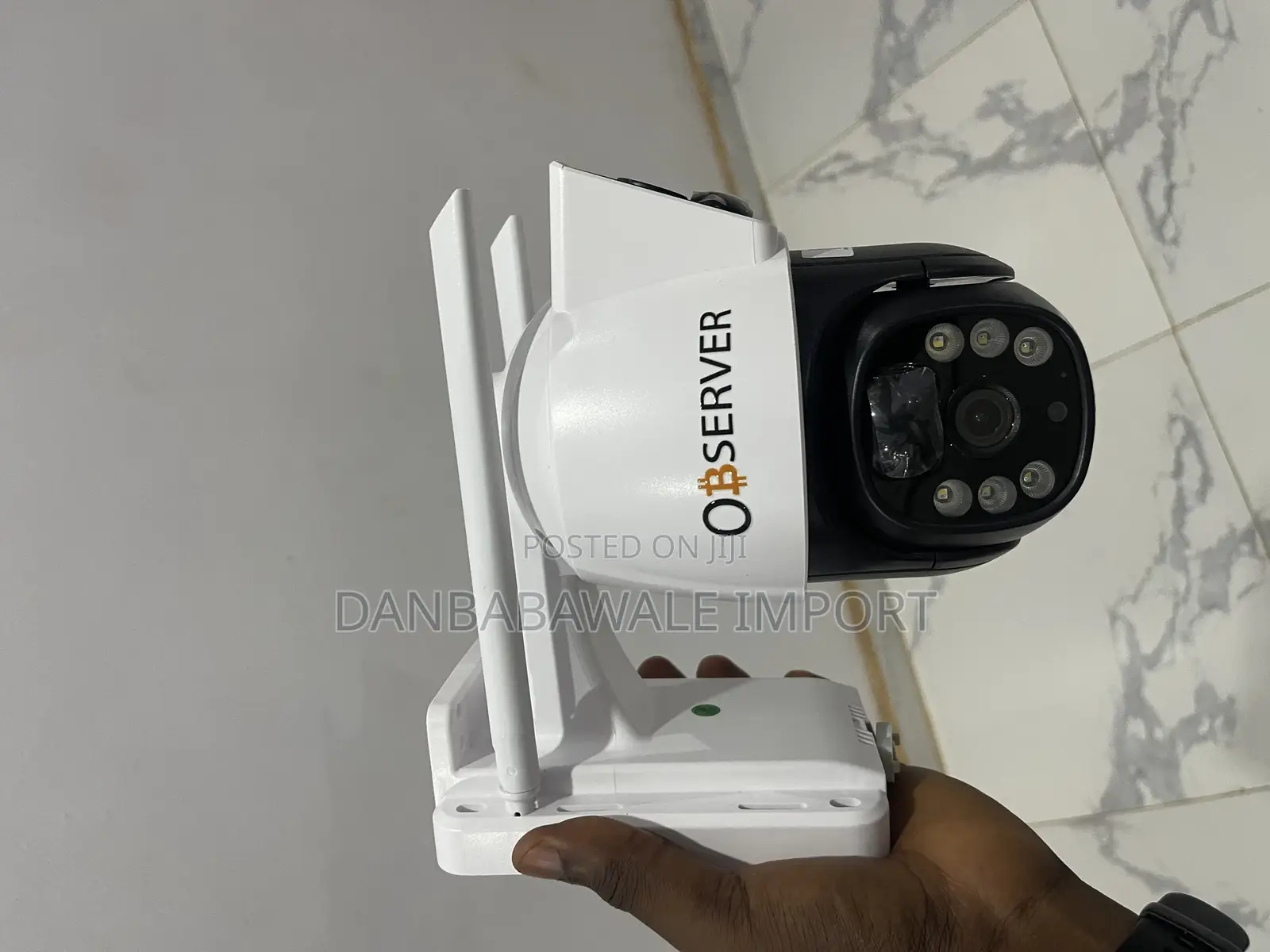 Observer Dual Lens Ultra HD Solar CCTV 4g Camera
