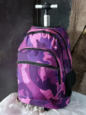 Stock Backpack With Trolleys