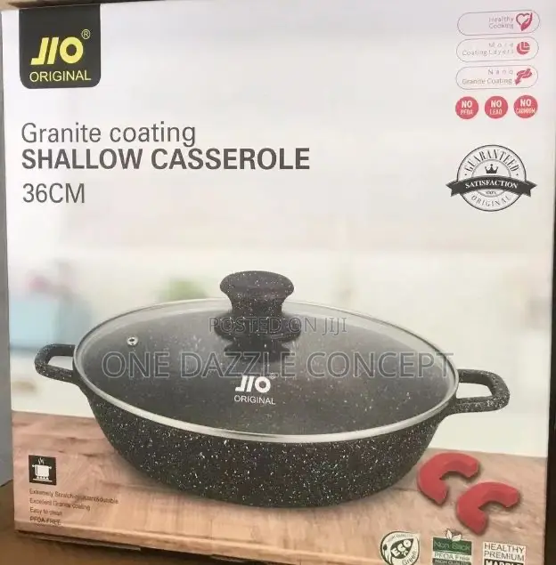 36cm Shallow Casserole Pot