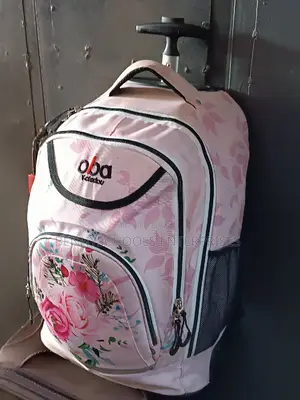 Stock School Bag and Backpack With Trolley Wheels