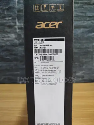New Laptop Acer Nitro 17 16GB AMD Ryzen 7 SSD 1T