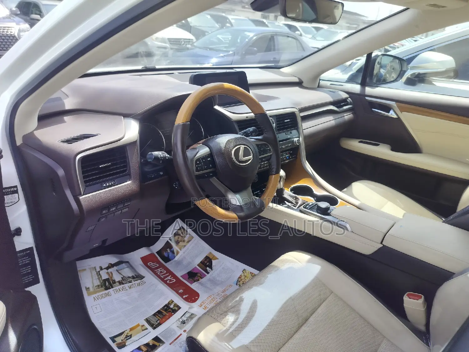 Lexus RX 350 AWD 2017 White