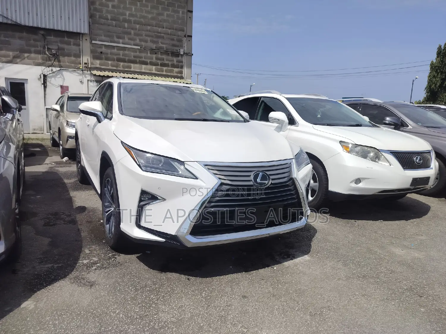 Lexus RX 350 AWD 2017 White