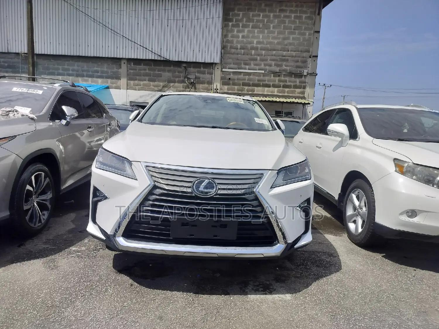 Lexus RX 350 AWD 2017 White