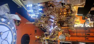 Golden Chandelier Light