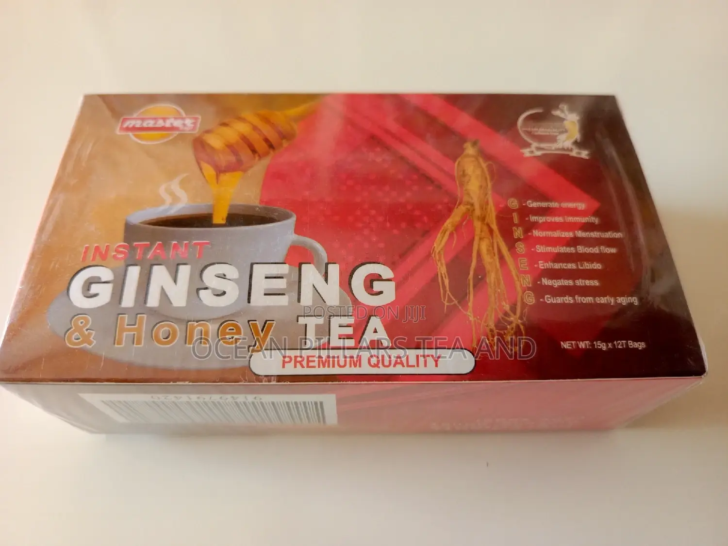 Instant Ginseng and Honey Tea