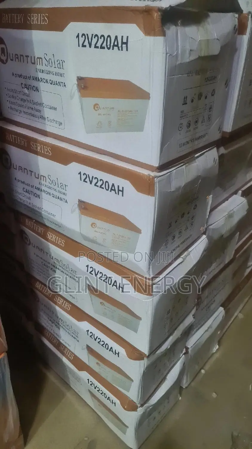 200ah 12V Quantum Dry Cell Battery