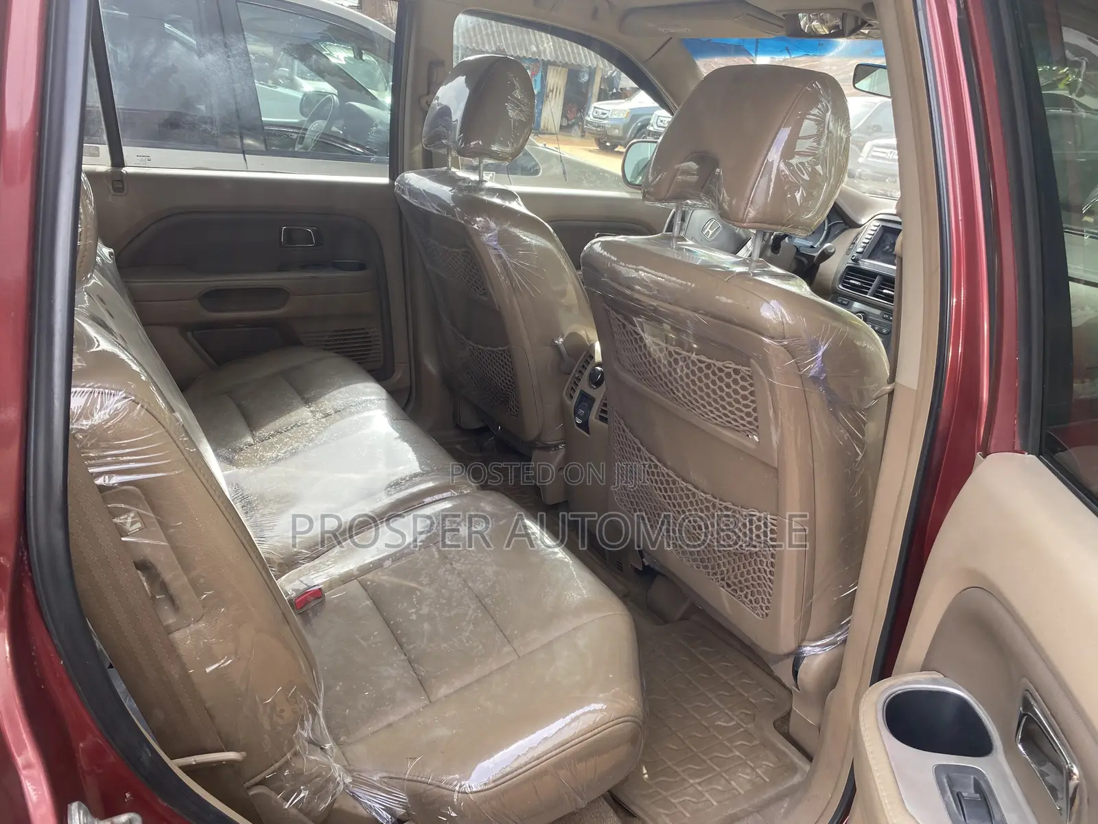 Honda Pilot 2008 Red