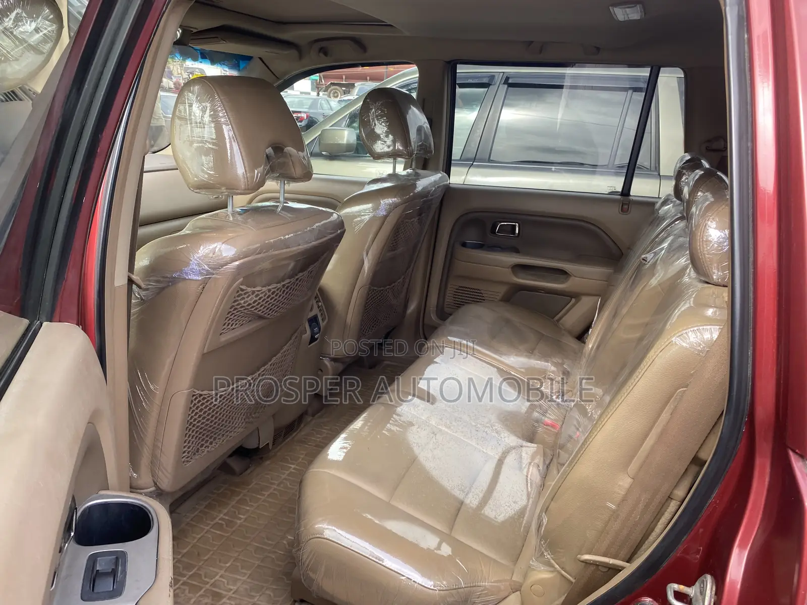 Honda Pilot 2008 Red